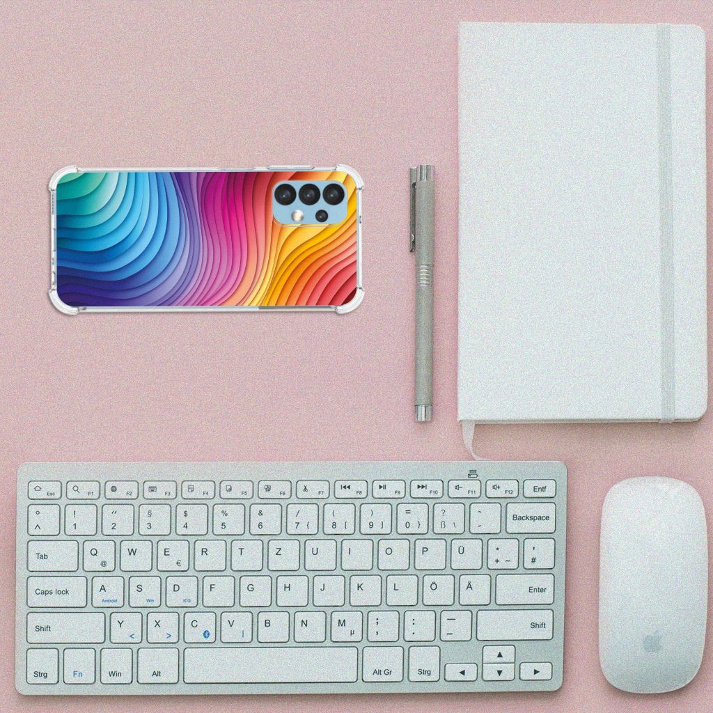 Shockproof Case voor Samsung Galaxy A13 (4G) Regenboog B2C Telecom
