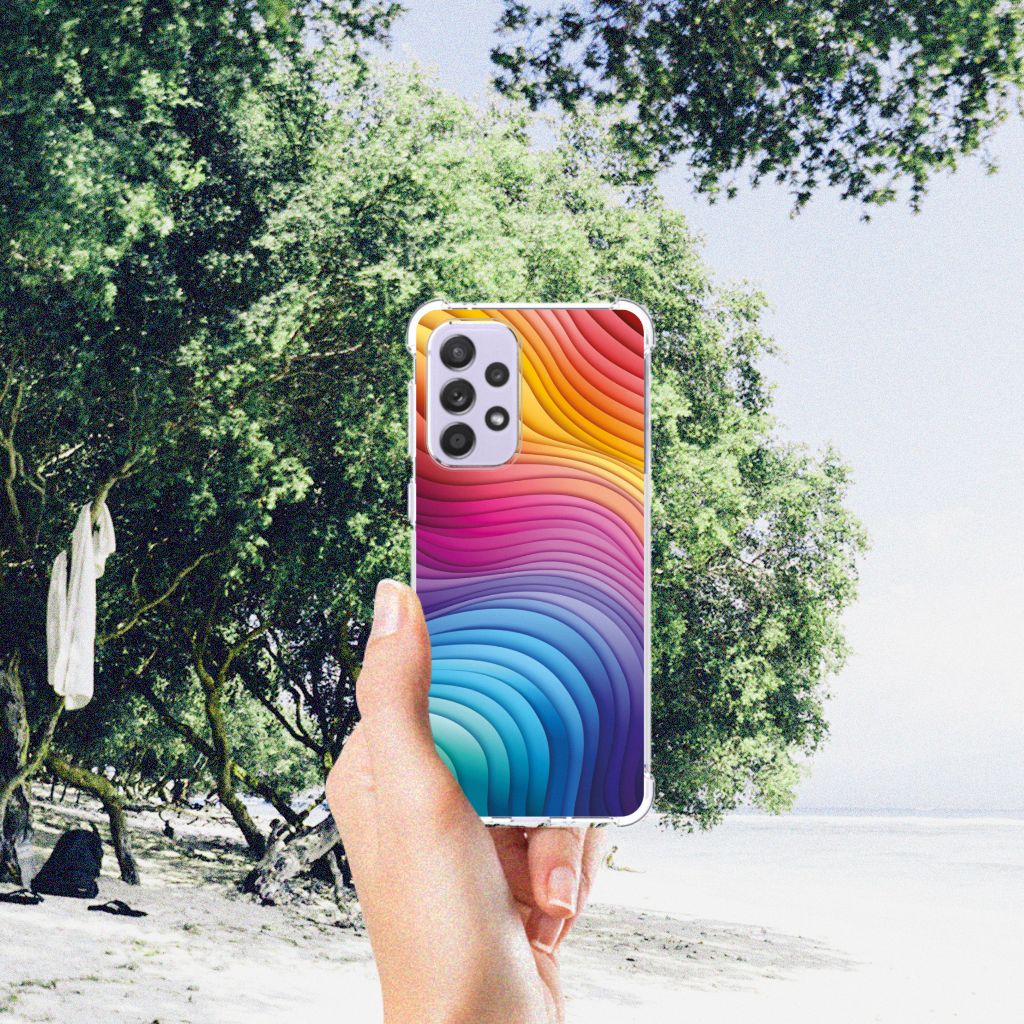 Shockproof Case voor Samsung Galaxy A33 Regenboog B2C Telecom