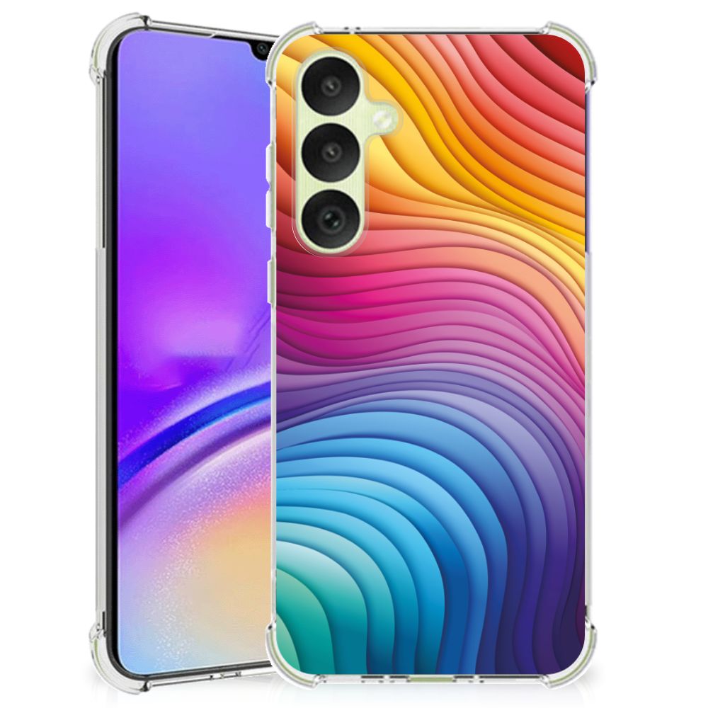 Shockproof Case voor Samsung Galaxy A35 Regenboog B2C Telecom