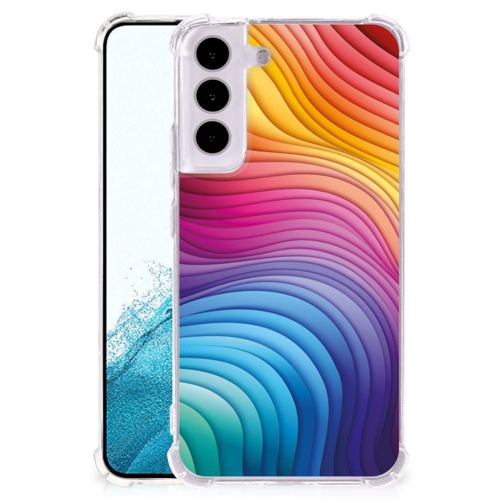 Shockproof Case voor Samsung Galaxy S22 Regenboog B2C Telecom