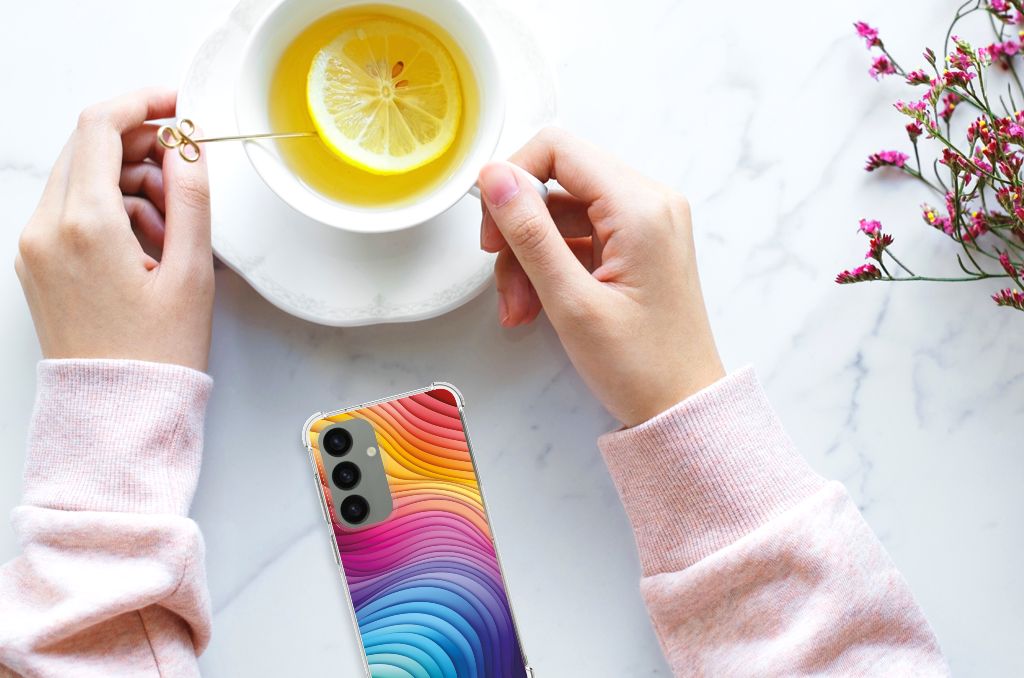 Shockproof Case voor Samsung Galaxy S24 Regenboog B2C Telecom