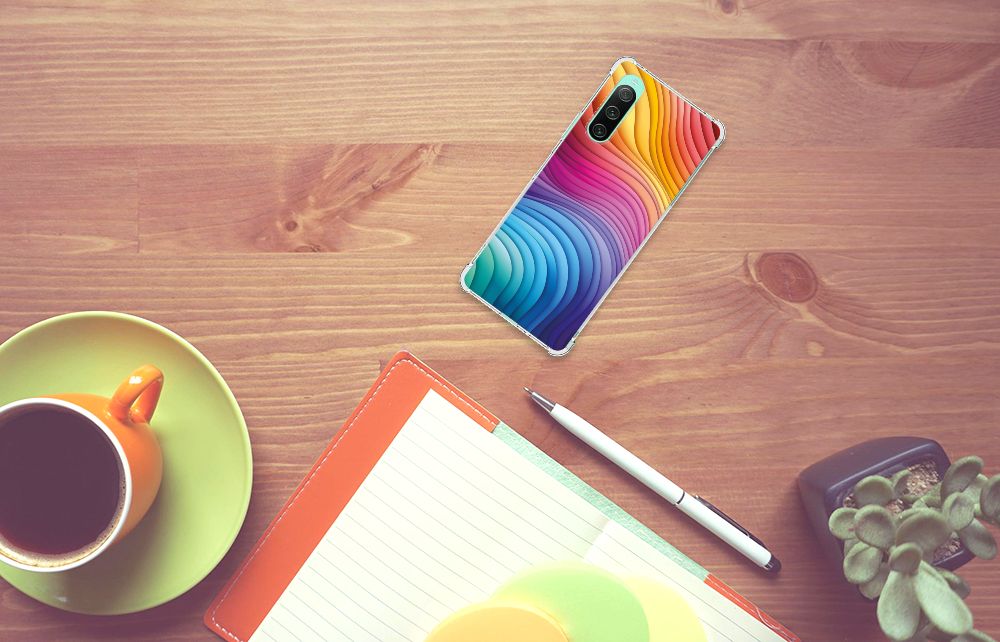 Shockproof Case voor Sony Xperia 10 V Regenboog B2C Telecom