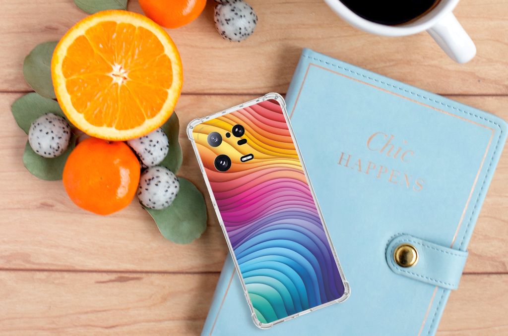 Shockproof Case voor Xiaomi 13 Pro Regenboog B2C Telecom