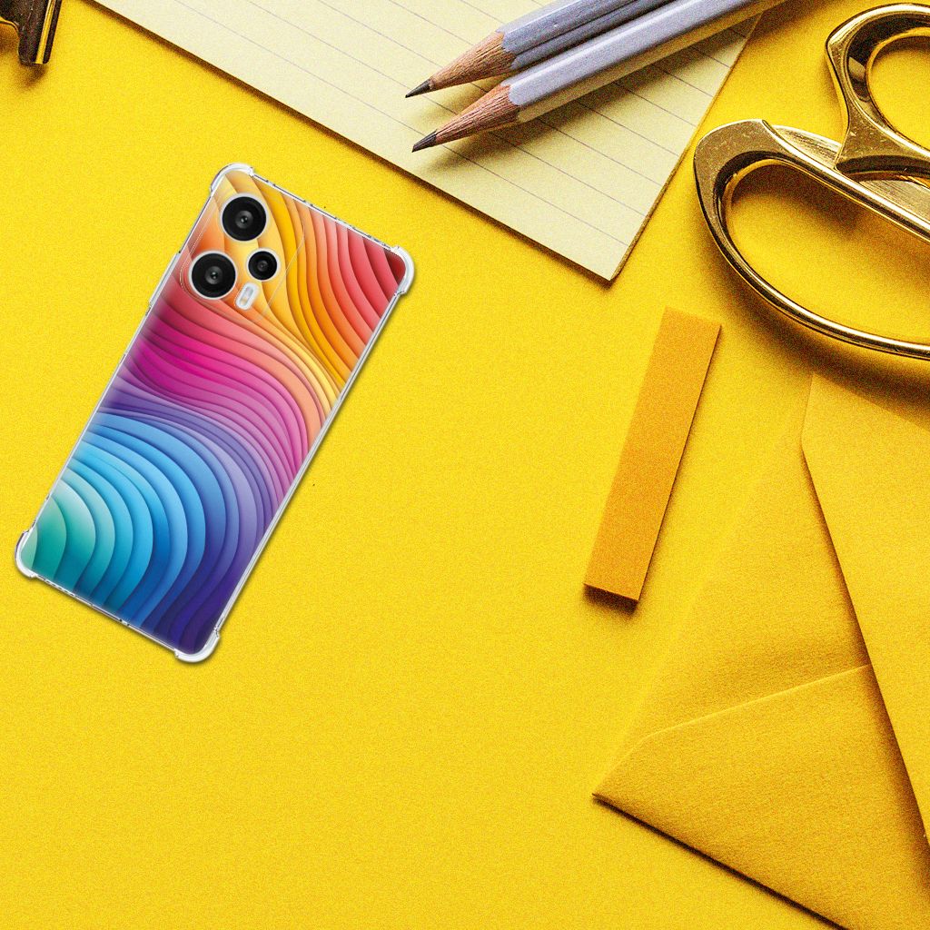 Shockproof Case voor Xiaomi Poco F5 Regenboog B2C Telecom
