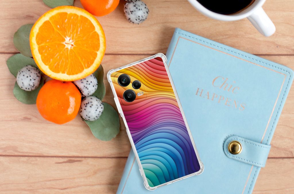 Shockproof Case voor Xiaomi Redmi Note 12 Pro Plus Regenboog B2C Telecom