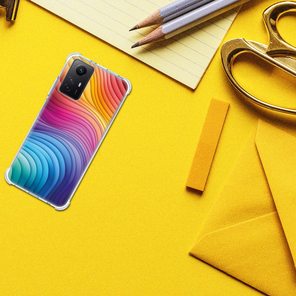 Shockproof Case voor Xiaomi Redmi Note 12s Regenboog B2C Telecom