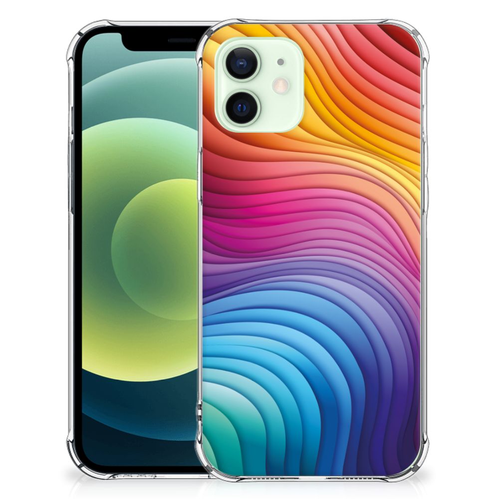 Shockproof Case voor iPhone 12 Mini Regenboog B2C Telecom