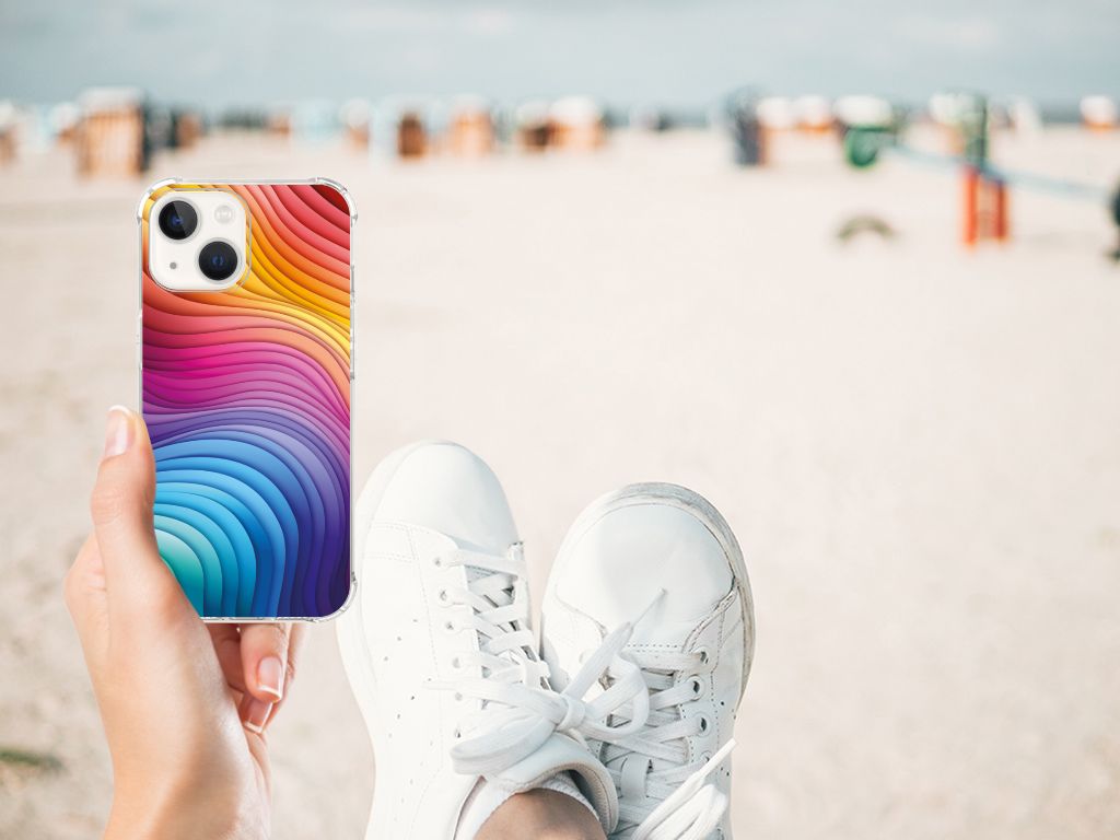 Shockproof Case voor iPhone 13 Regenboog B2C Telecom