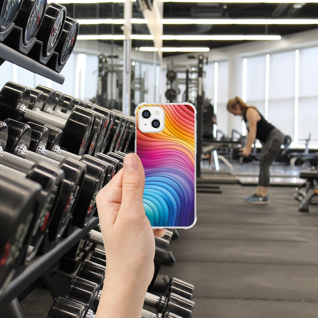 Shockproof Case voor iPhone 14 Regenboog B2C Telecom