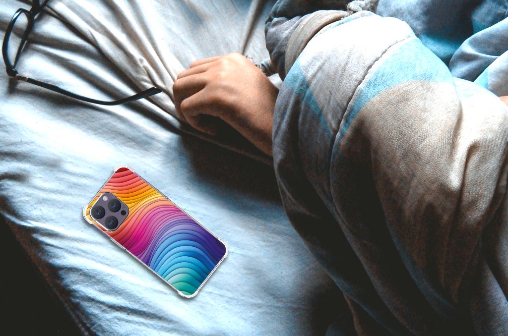 Shockproof Case voor iPhone 15 Pro Max Regenboog B2C Telecom