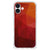 Shockproof Case voor iPhone 16 Plus Polygon Red hoesje abstract design achterkant