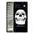 Google Pixel 7A Silicone Back Case Skull Eyes voorkant