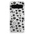 Google Pixel 8 Pro Silicone Back Case Silver Punk design front