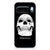 Google Pixel 9 | 9 Pro Silicone Back Case Skull Eyes voorkant