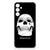Samsung Galaxy A16 Silicone Back Case Skull Eyes voorkant