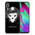 Silicone Back Case Samsung Galaxy A40 Skull Hair