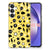 Samsung Galaxy A55 Silicone Back Case Punk Geel voorkant