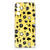 Samsung Galaxy M14 Silicone Back Case Punk Geel achterkant
