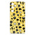Samsung Galaxy S24 FE Silicone Back Case Punk Geel achterzijde