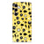 Silicone Back Case Samsung Galaxy S24 Plus Punk Geel met een uniek en speels design van iconen en symbolen.