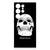 Samsung Galaxy S24 Ultra Silicone Back Case Skull Eyes voorkant