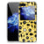 Samsung Galaxy Z Flip 5 Silicone Back Case Punk Geel achterzijde design zwart geel