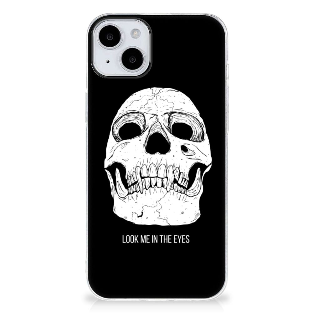 Silicone Back Case iPhone 15 Skull Eyes B2C Telecom