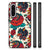 Samsung Galaxy A56 Silicone Back Case Old Skool tattoo design achterkant zijkant