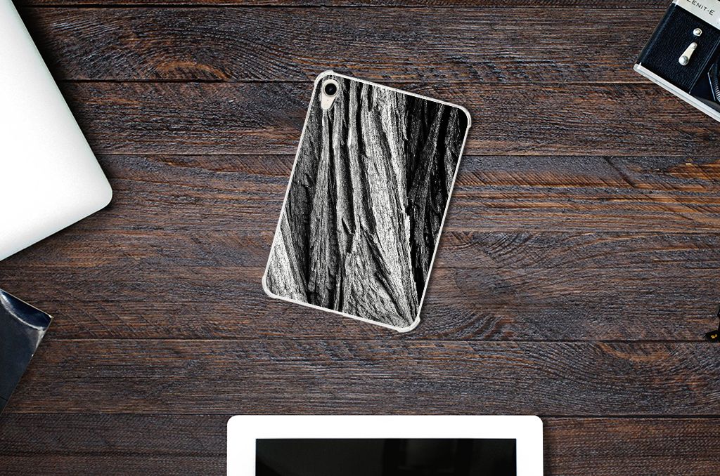 Silicone Tablet Hoes Apple iPad mini 6 (2021) Boomschors Grijs - B2C Telecom