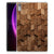 Silicone Tablet Hoes voor Lenovo Tab P11 Gen 2 Wooden Cubes design houten blokken aanzicht