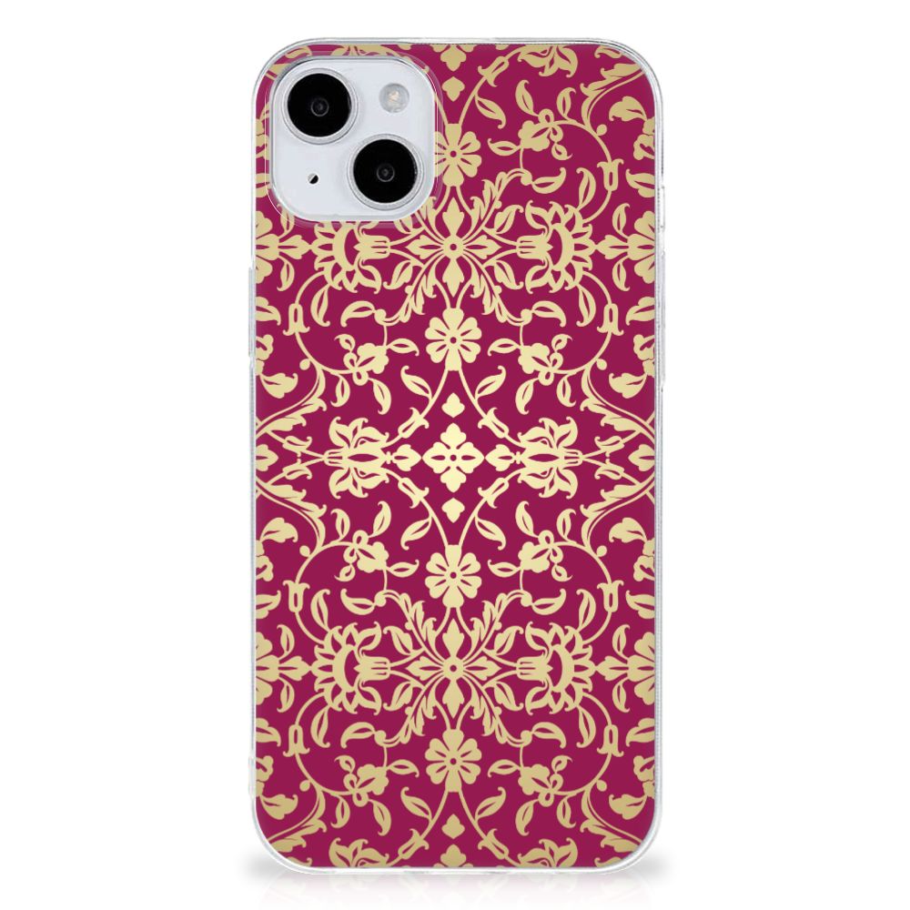 Siliconen Hoesje iPhone 15 Barok Pink B2C Telecom