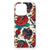 Apple iPhone 16 Pro Max Siliconen Hoesje met foto Old Skool tattoo design achterkant