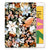 Siliconen Hoesje voor Apple iPad 10.2 | iPad 10.2 (2020) | 10.2 (2021) Dark Flowers