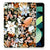Siliconen Hoesje voor iPad Air (2020/2022) 10.9 inch Dark Flowers - B2C Telecom