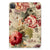 Apple iPad Pro 11 (2024) Siliconen Hoesje voor iPad Pro 11 (2024) Bloemen achterkant
