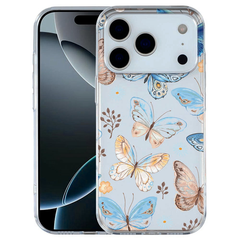Siliconen hoesje Apple iPhone 17 Pro Vlinder