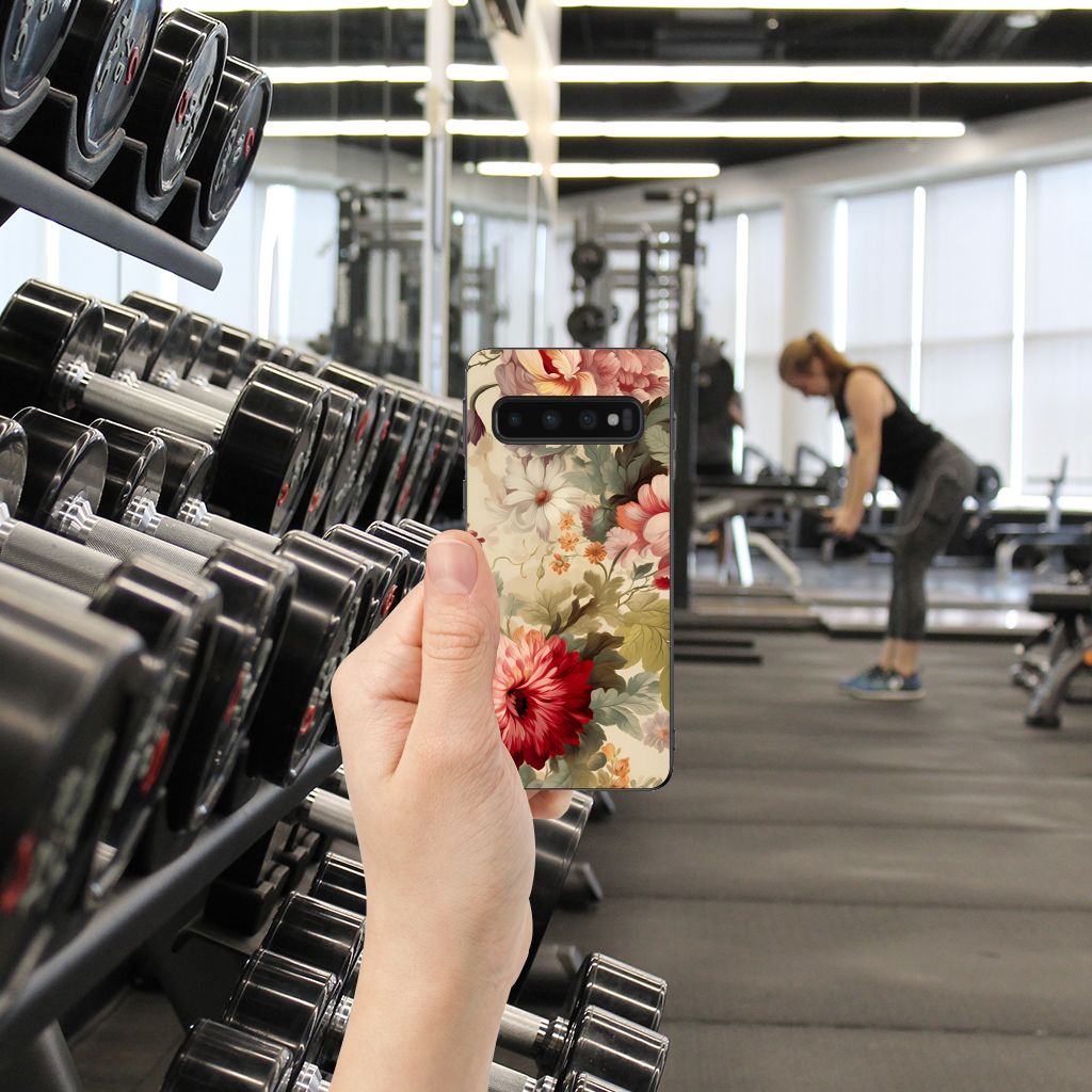 Skin Case voor Samsung Galaxy S10 Bloemen B2C Telecom
