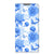 Motorola Moto G52 Moto G82 Smart Cover Flowers Blue voorkant