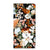 Smart Cover voor OPPO Reno10 | 10 Pro Dark Flowers met kleurrijke bloemenprint voor gebruiksgemak en bescherming 🌺.