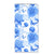 Samsung Galaxy A14 5G Smart Cover Flowers Blue voorkant