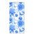 Samsung Galaxy A33 5G Smart Cover Flowers Blue voorkant