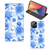 Smart Cover voor iPhone 12 | iPhone 12 Pro Flowers Blue met mooi Delftsblauw bloemen design 🌸