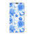Smart Cover voor iPhone 14 Flowers Blue met prachtig Delftsblauw bloemenontwerp 🌸