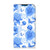 Smart Cover voor iPhone 14 Pro Flowers Blue met een prachtig bloemenontwerp in Delftsblauw 🌸.