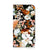 Smart Cover voor iPhone 15 Dark Flowers met een kleurrijk bloemendesign 🌸.