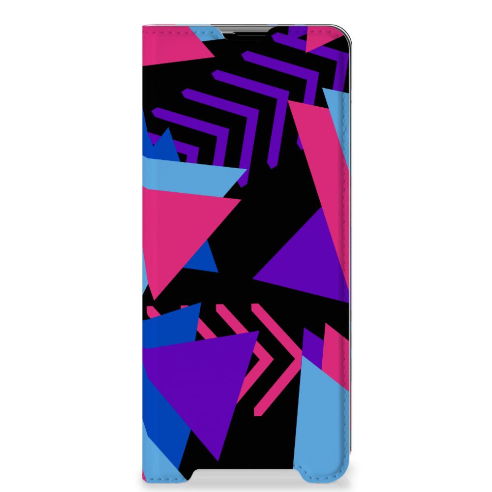 Sony Xperia 1 III Stand Case Funky Triangle design Funky Triangle aanzicht