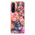 Sony Xperia 1 V TPU Case Bosje Bloemen bloemen design achteraanzicht