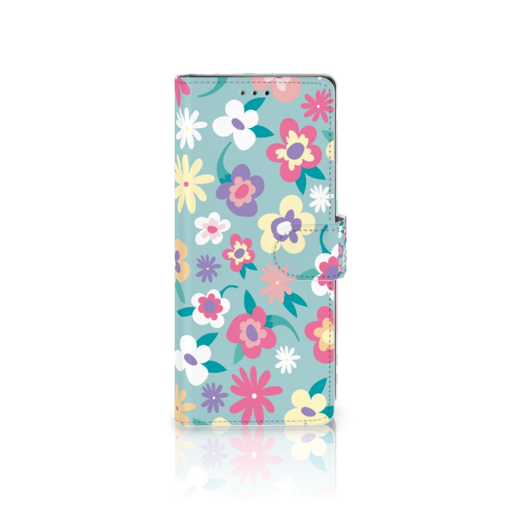 Sony Xperia 10 Hoesje Flower Power telefoonhoesje Flower Power voorkant