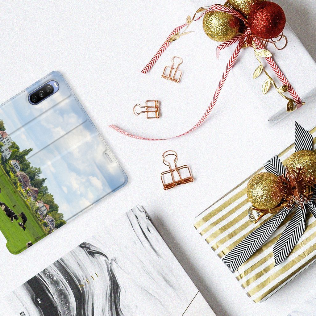 Sony Xperia 10 III Hoesje maken Koeien koeien design buiten zicht