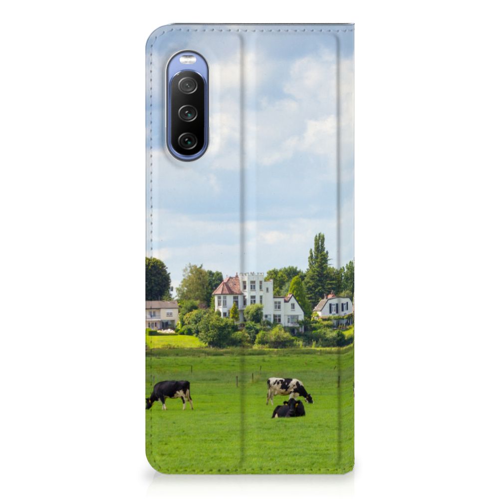 Sony Xperia 10 III Hoesje maken Koeien koeien smartphone hoesje design aanzicht